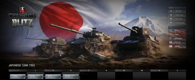 Чи варто качати японську гілку середніх танків?  Тяжкі танки японії Гілка танків японії