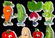 Educational riddles about vegetables and fruits