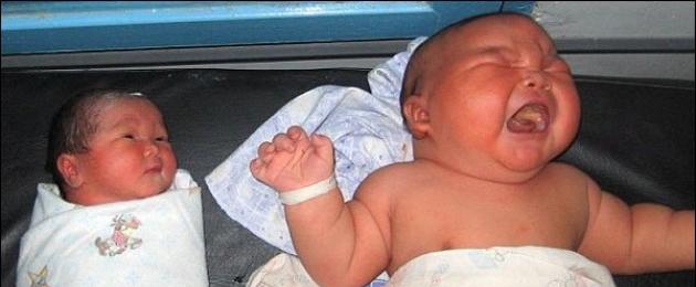 Mažylis milžinas.  Didžiausi gimę kūdikiai iš viso pasaulio.  Pačioms tokio vaiko pagimdyti nepavyko – gydytojai atliko cezario pjūvį