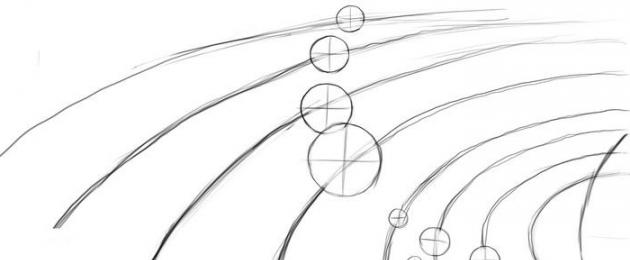 Нарисовать планету марс карандашом поэтапно. Как нарисовать Солнечную систему? Пошаговая инструкция. Состав и структура Марса - объяснение для детей