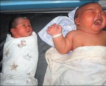 Найбільші при народженні немовлята з усього світу