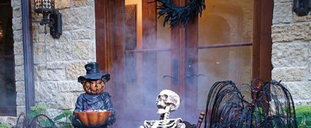 Dekorasi Halloween atau ide dekorasi Halloween terbaik.  Ide untuk pemotretan Halloween: tips dan trik Pemotretan Halloween untuk anak-anak