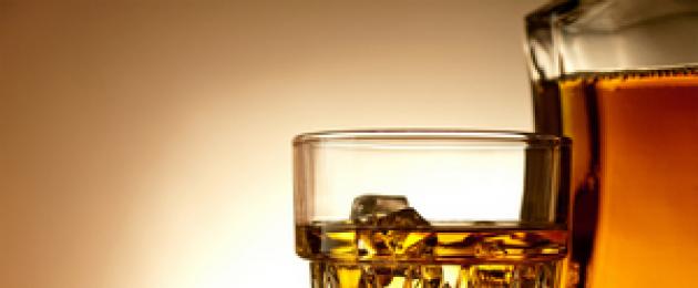 Vad dricker du scotch till och vad äter du till?  En ädel drink: hur och med vad man ska dricka skotsk.  Cocktail inkluderar